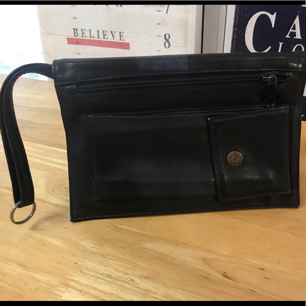 ZARAGOVIA. Clutch. Italian Leather.